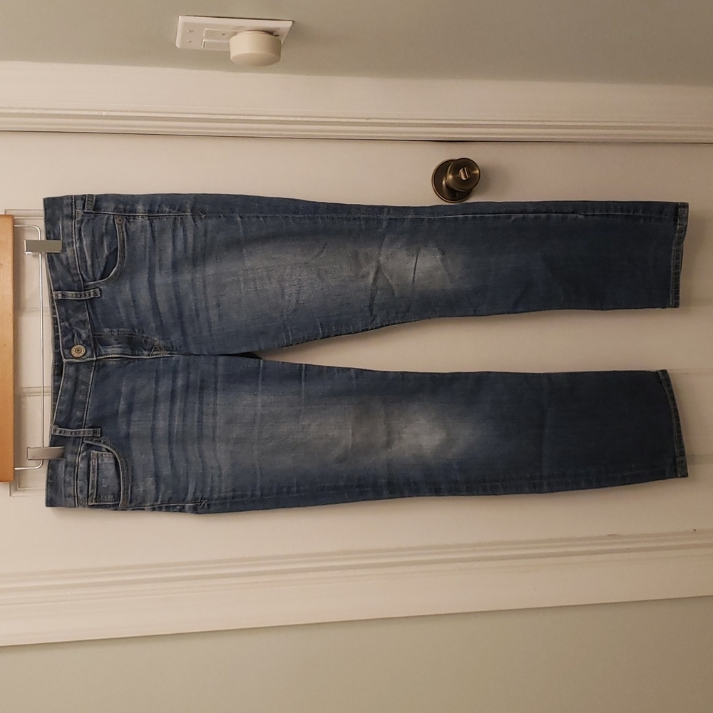 Express Stella Skinny Low Rise Jeans